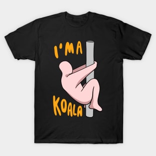 Whimsical Funny Drawing I'm A Koala T-Shirt